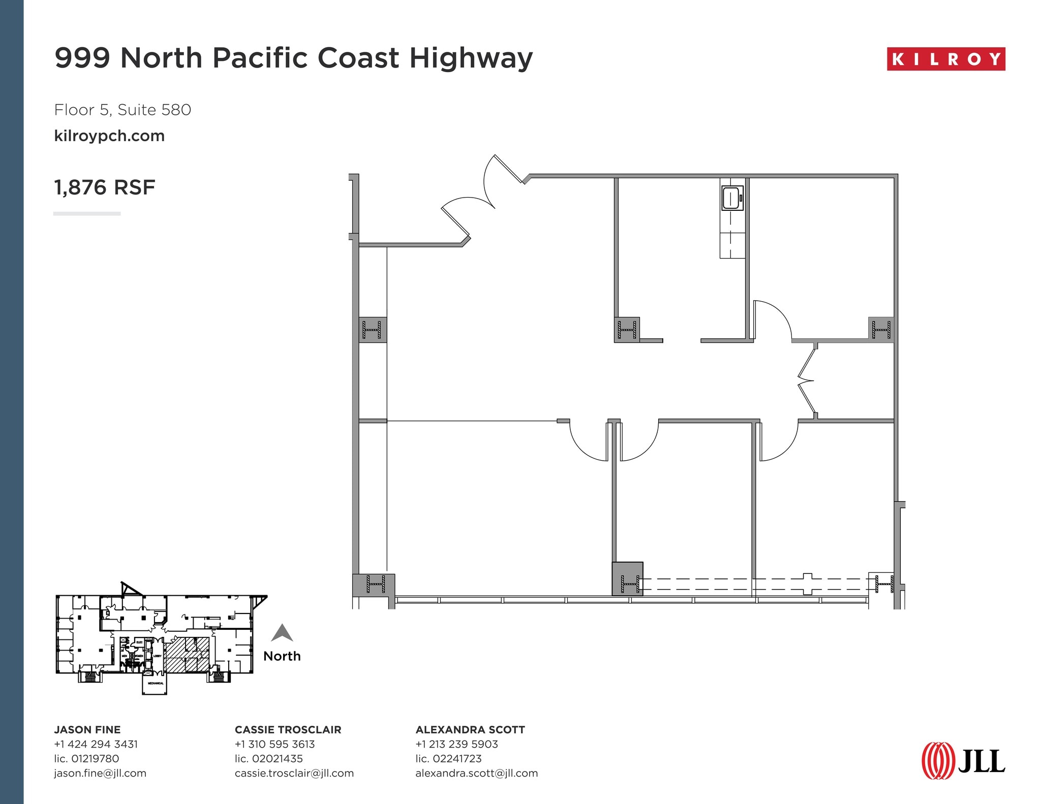 999 N Pacific Coast Hwy, El Segundo, CA for lease Site Plan- Image 1 of 1