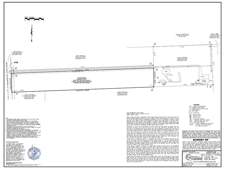 505 County Road 601, Dayton, TX for sale - Site Plan - Image 3 of 3