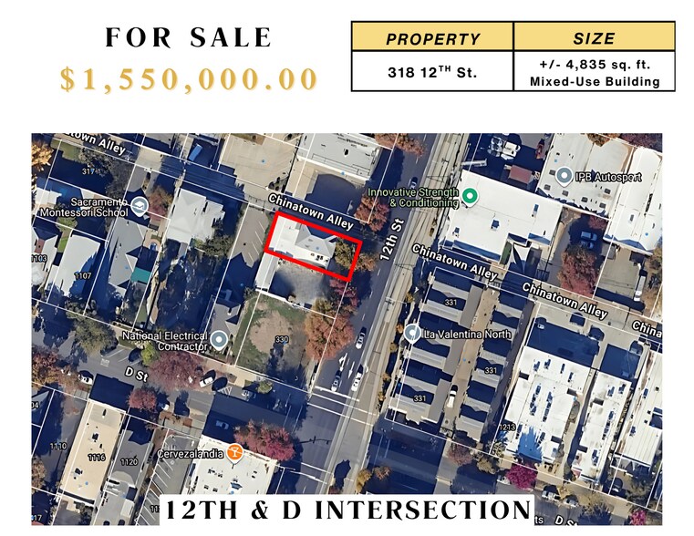 318 12th St, Sacramento, CA à vendre - Photo du bâtiment - Image 2 de 13