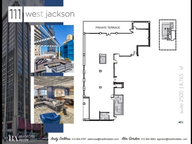 111 W Jackson Blvd, Chicago, IL for lease Floor Plan- Image 1 of 7