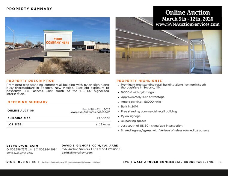 516 Highway 85, Socorro, NM for lease - Building Photo - Image 2 of 7