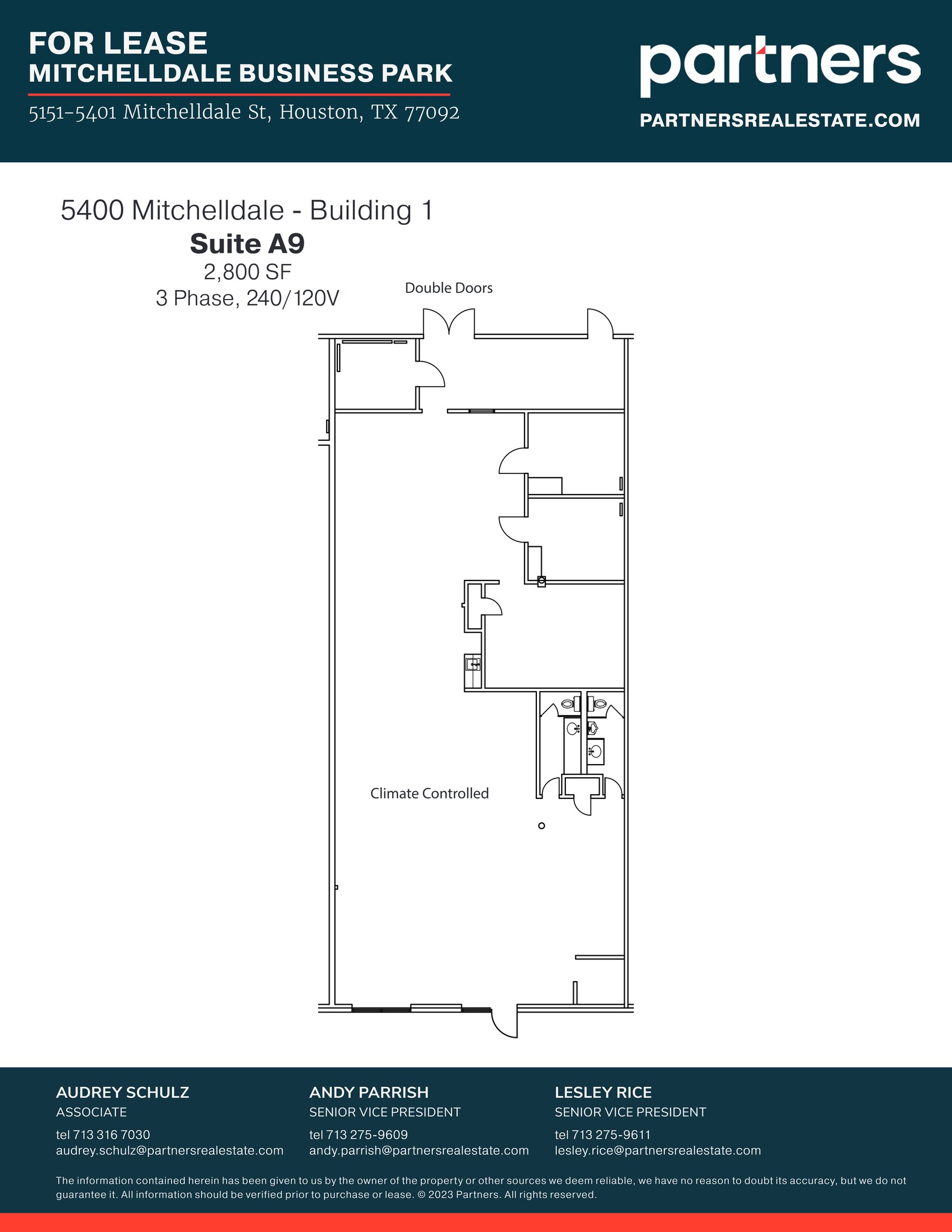 5151 Mitchelldale St, Houston, TX à louer Plan de site- Image 1 de 1