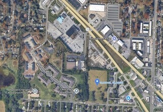9520 75th Street, Raytown, MO - Aérien Vue de la carte