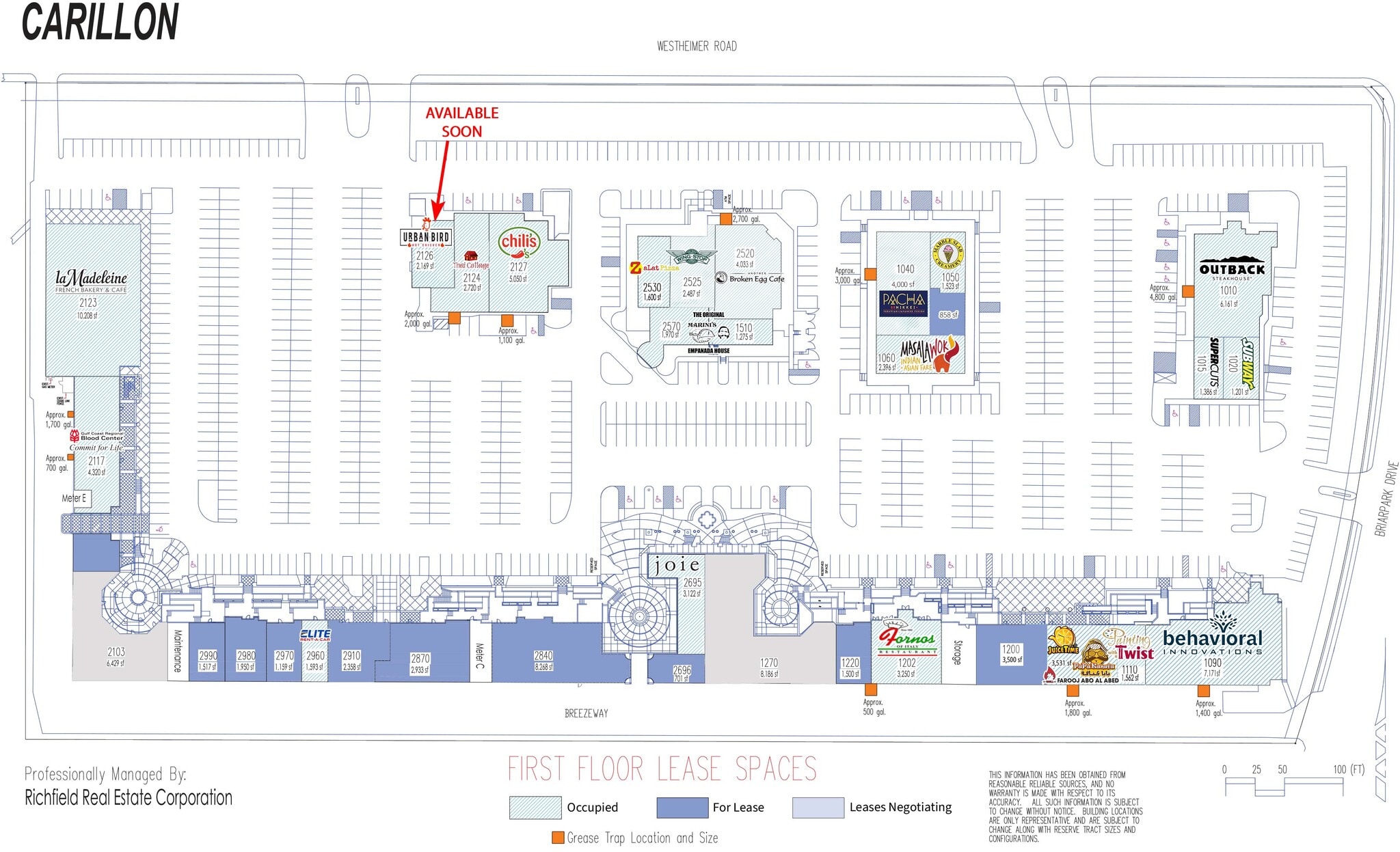 10001 Westheimer Rd, Houston, TX for lease Site Plan- Image 1 of 1