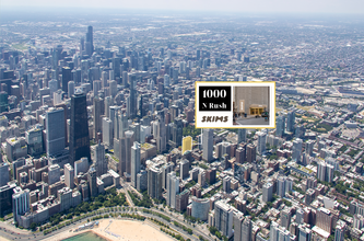 2 E Oak St, Chicago, IL - Aerial  map view