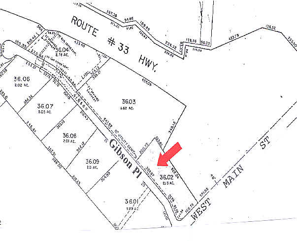 20 Gibson Pl, Freehold, NJ à louer - Plan cadastral - Image 2 de 4