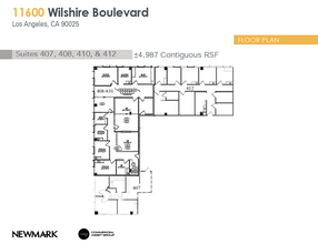 11600 Wilshire Blvd, Los Angeles, CA for lease Floor Plan- Image 2 of 5