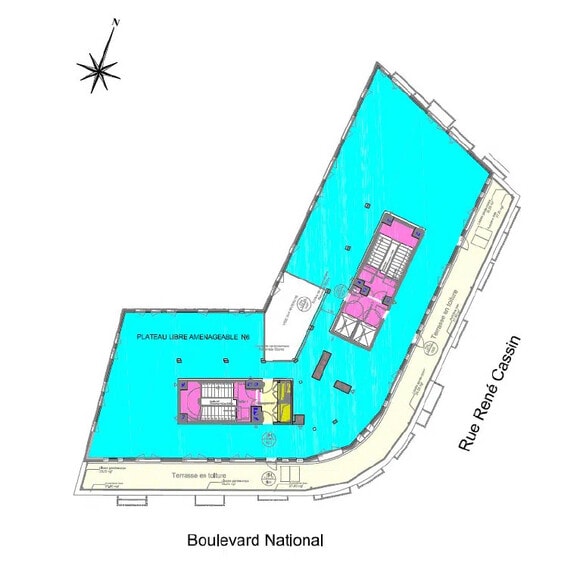 418 Boulevard National, Marseille à louer - Plan d’étage - Image 3 de 6