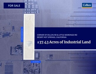 More details for NE Corner of Dillon Road & Little Morongo Rd, Desert Hot Springs, CA - Land for Sale
