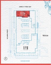 321 N Clark St, Chicago, IL à louer Plan d’étage- Image 1 de 1