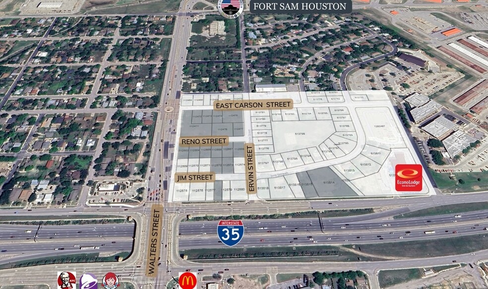 Walters Street & IH-35 Lots, San Antonio, TX for sale - Aerial - Image 2 of 5