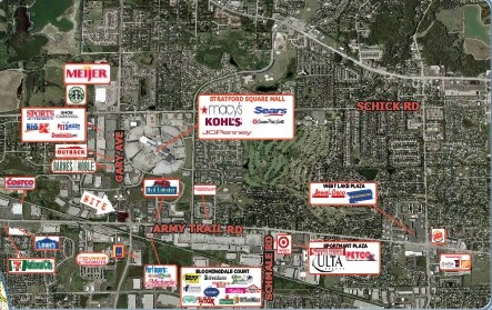 NEC Army Trail Rd & Old Gary Ave, Bloomingdale, IL for sale - Building Photo - Image 1 of 4