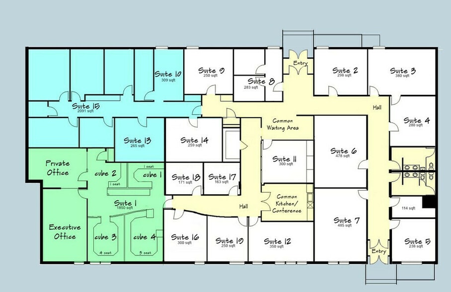 850 W Bartlett Rd, Bartlett, IL for sale - Floor Plan - Image 2 of 14