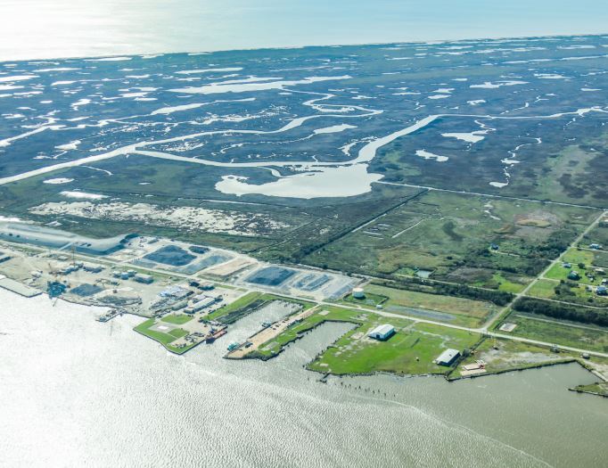 7680 1st ave, Sabine Pass, TX à vendre - Aérien - Image 3 de 4