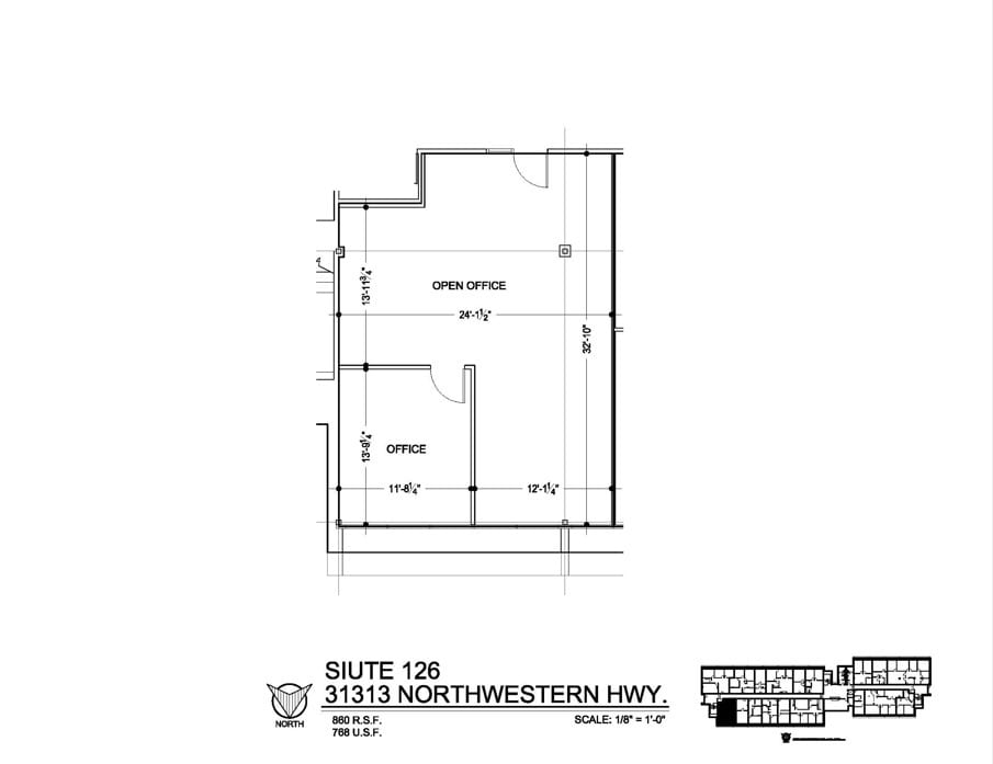 31313 Northwestern Hwy, Farmington Hills, MI for lease Floor Plan- Image 1 of 1