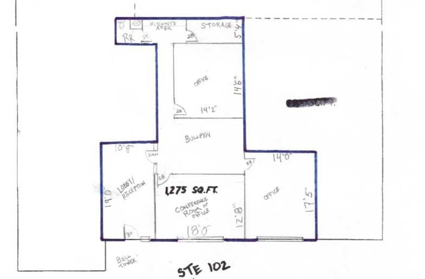 13210 W Van Buren St, Goodyear, AZ à louer Plan d’étage- Image 1 de 6