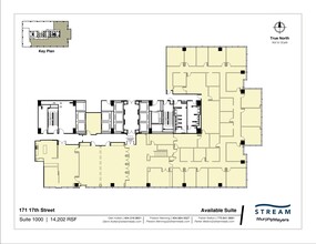 171 17th St NW, Atlanta, GA à louer Plan de site- Image 1 de 1