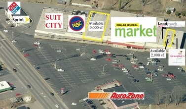 2424 Virginia Ave, Collinsville, VA - AERIAL  map view