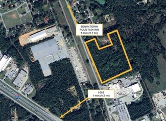 Plus de détails pour 1405 S Main St, Fountain Inn, SC - Terrain à vendre