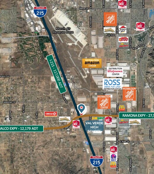 0 Nevada Ave, Perris, CA à vendre - Photo du bâtiment - Image 2 de 3