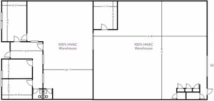 13300 McCormick Dr, Tampa, FL for lease Floor Plan- Image 1 of 2