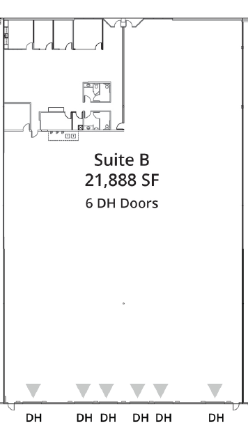 7520 Airway Rd, San Diego, CA à louer Plan d’étage- Image 1 de 2