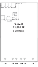 7520 Airway Rd, San Diego, CA à louer Plan d’étage- Image 1 de 2