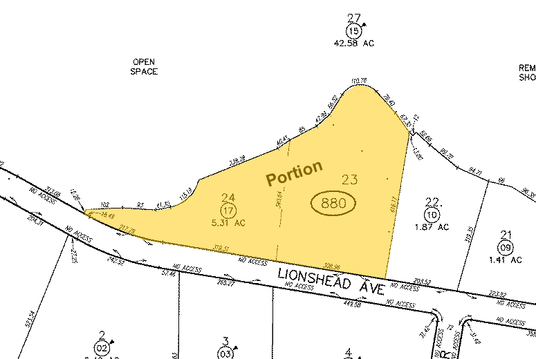 3152 Lionshead Ave, Carlsbad, CA for lease - Plat Map - Image 2 of 8