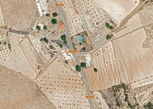 Abanilla, MUR - Aérien Vue de la carte