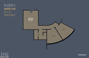 3102 Maple Ave, Dallas, TX à louer Plan de site- Image 1 de 1