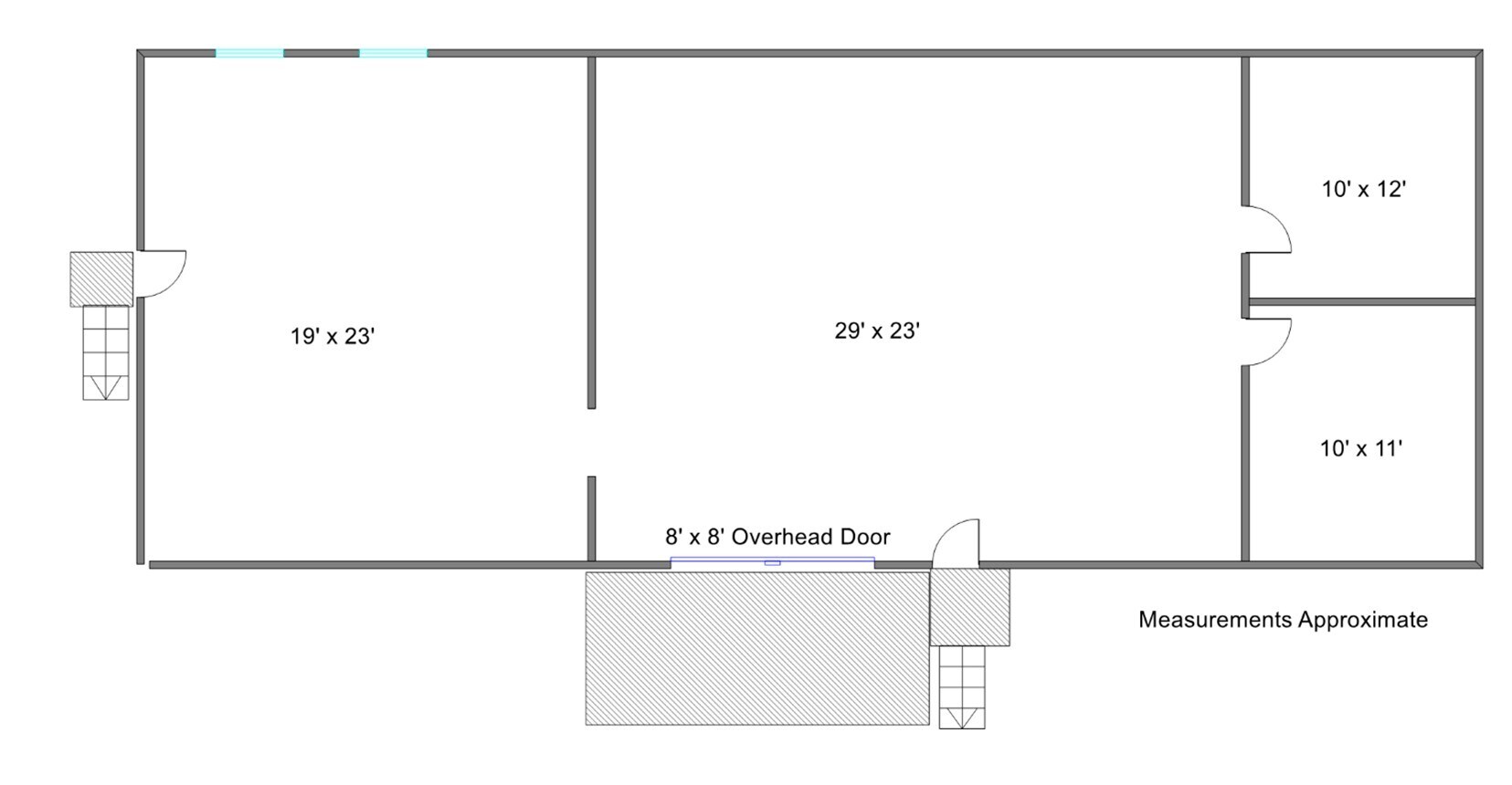 268 Mill Ave, Hampshire, IL for lease Floor Plan- Image 1 of 7
