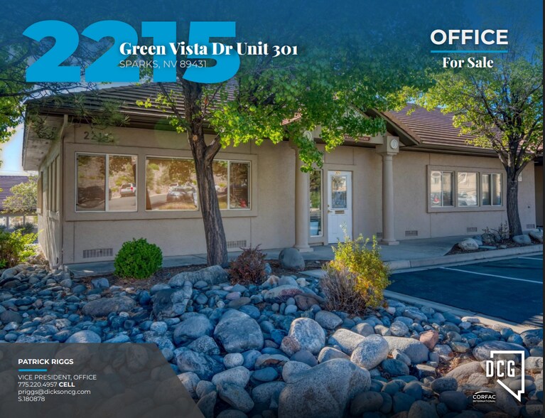 2215 Green Vista Dr, Sparks, NV à vendre - Photo du bâtiment - Image 1 de 10