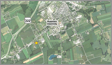 W Kutztown Rd, Kutztown, PA - Aérien  Vue de la carte