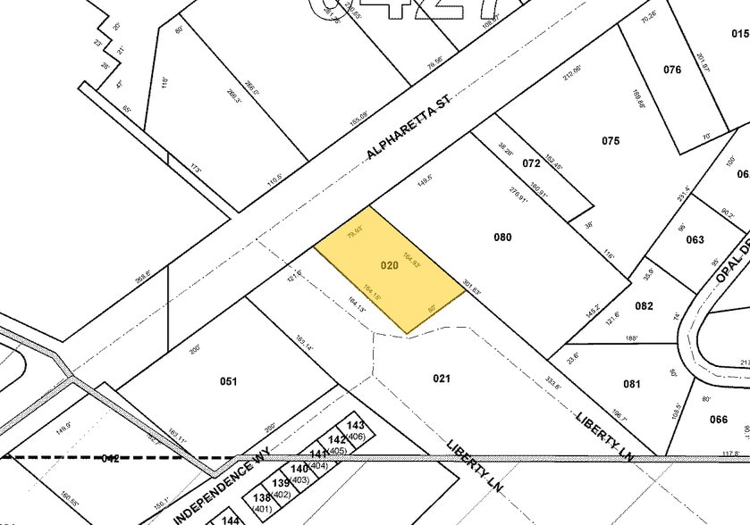 1137 Alpharetta St, Roswell, GA for lease - Plat Map - Image 3 of 66