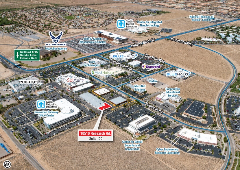 10510 Research Rd SE, Albuquerque, NM for lease - Building Photo - Image 2 of 8