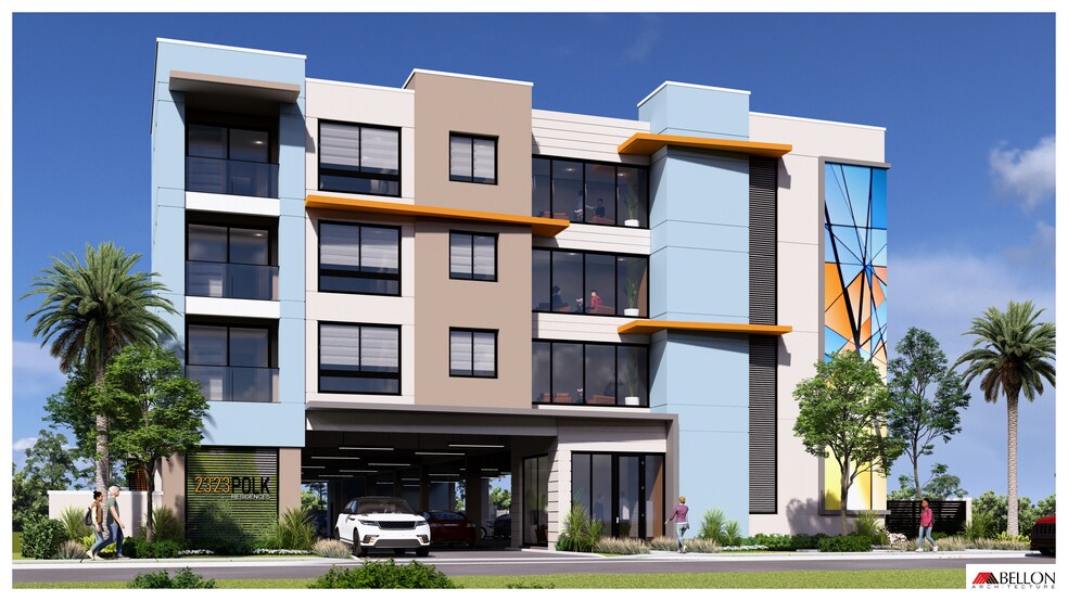 2323 Polk St, Hollywood, FL à vendre - Photo du bâtiment - Image 2 de 11