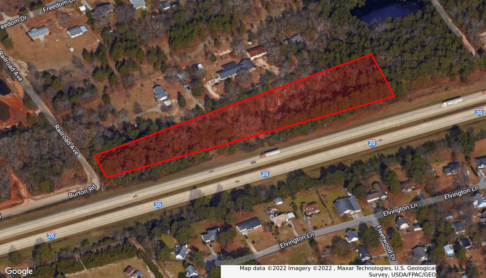 Burton Road & Railroad Avenue, Lexington, SC for sale Aerial- Image 1 of 2