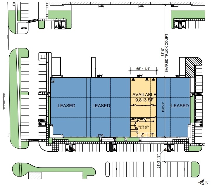 6550 W Sam Houston Pky N, Houston, TX à louer Plan de site- Image 1 de 1