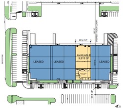 6550 W Sam Houston Pky N, Houston, TX à louer Plan de site- Image 1 de 1