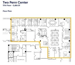 1500 John F Kennedy Blvd, Philadelphia, PA for lease Floor Plan- Image 1 of 1