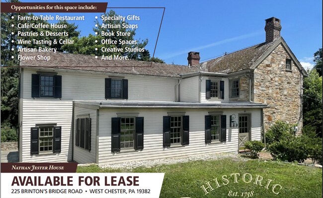 Plus de détails pour 225 Brintons Bridge Rd, West Chester, PA - Commerce de détail à louer