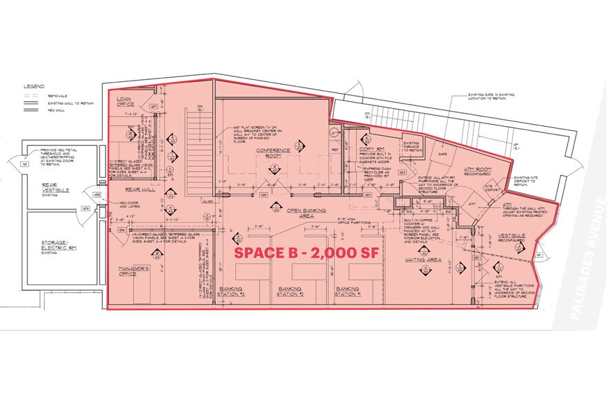 8-12 E Palisade Ave, Englewood, NJ à louer - Photo du bâtiment - Image 2 de 4