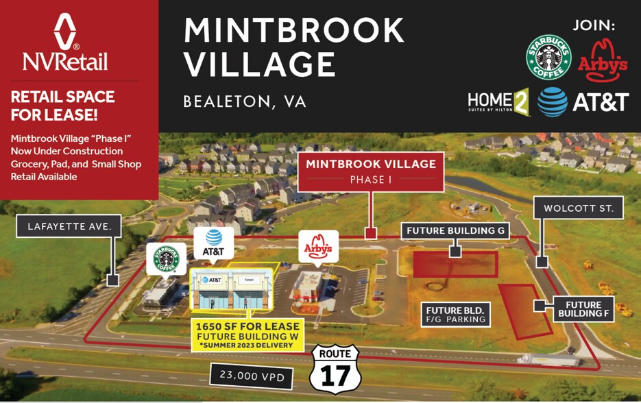 11850 Hall St, Bealeton, VA à louer - Photo du bâtiment - Image 1 de 10