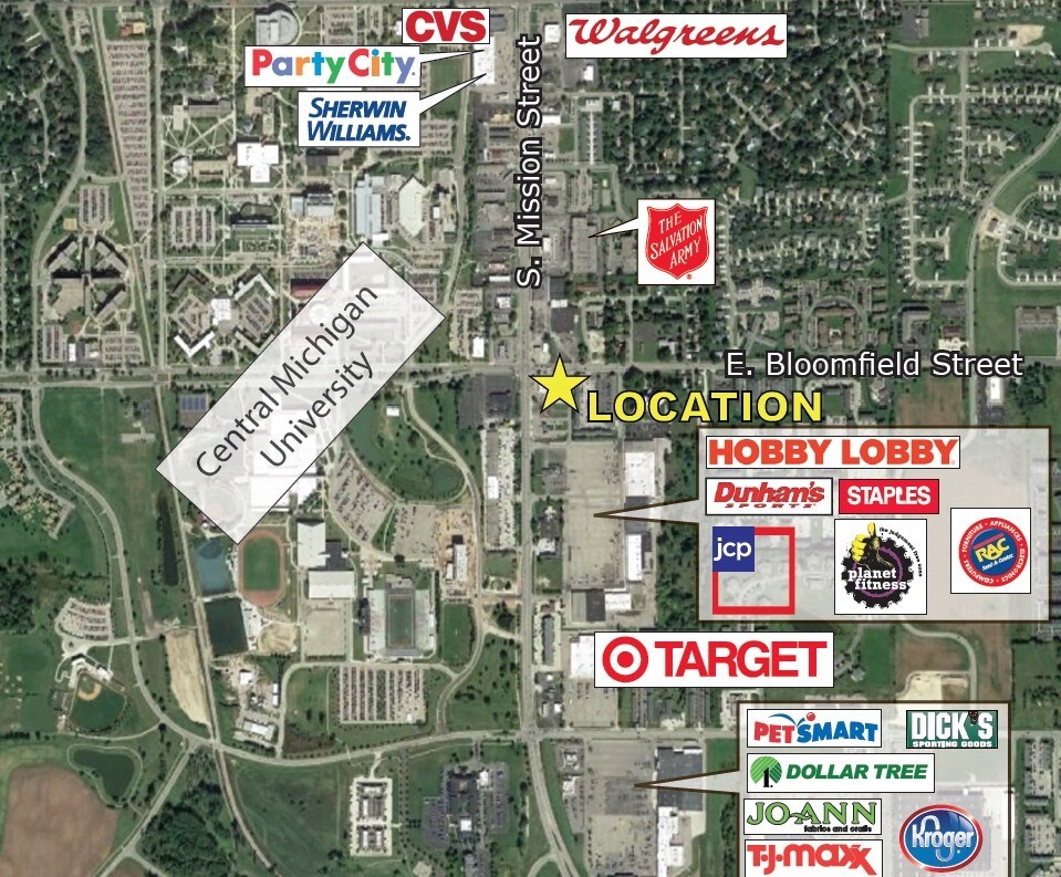 2007 S Mission St, Mount Pleasant, MI à louer Photo principale- Image 1 de 5