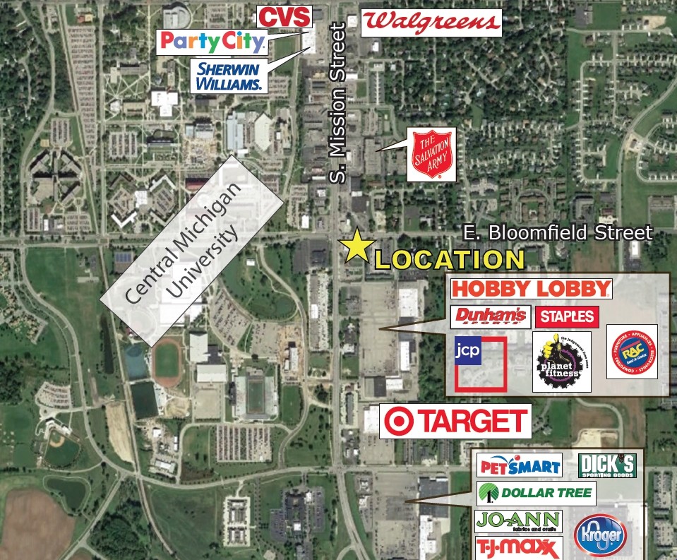 2007 S Mission St, Mount Pleasant, MI for lease Primary Photo- Image 1 of 5