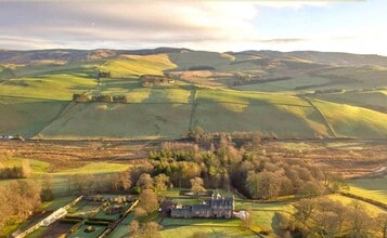 Edinburgh Rd, Peebles, SCB - Aerial map view