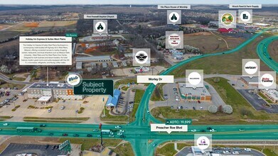 1005 Worley Dr, West Plains, MO - Aérien  Vue de la carte - Image1