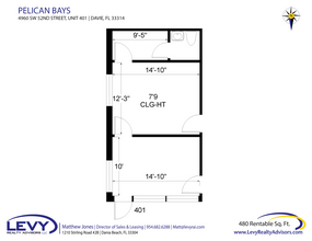 4990 SW 52nd St, Fort Lauderdale, FL à louer Plan d  tage- Image 2 de 3