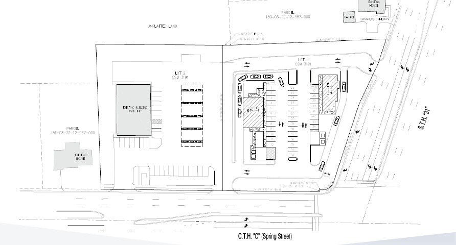 4900 Spring St, Racine, WI à louer - Plan de site - Image 3 de 5