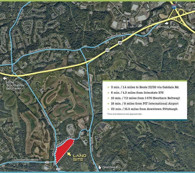 00 Oakdale Rd, Oakdale, PA for sale - Aerial - Image 3 of 5